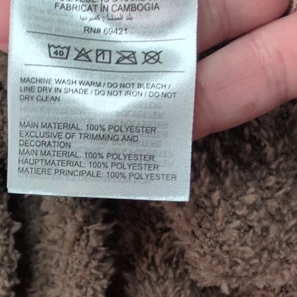 Reebok Brown Teddy Lounge Set - Picture 9 of 10